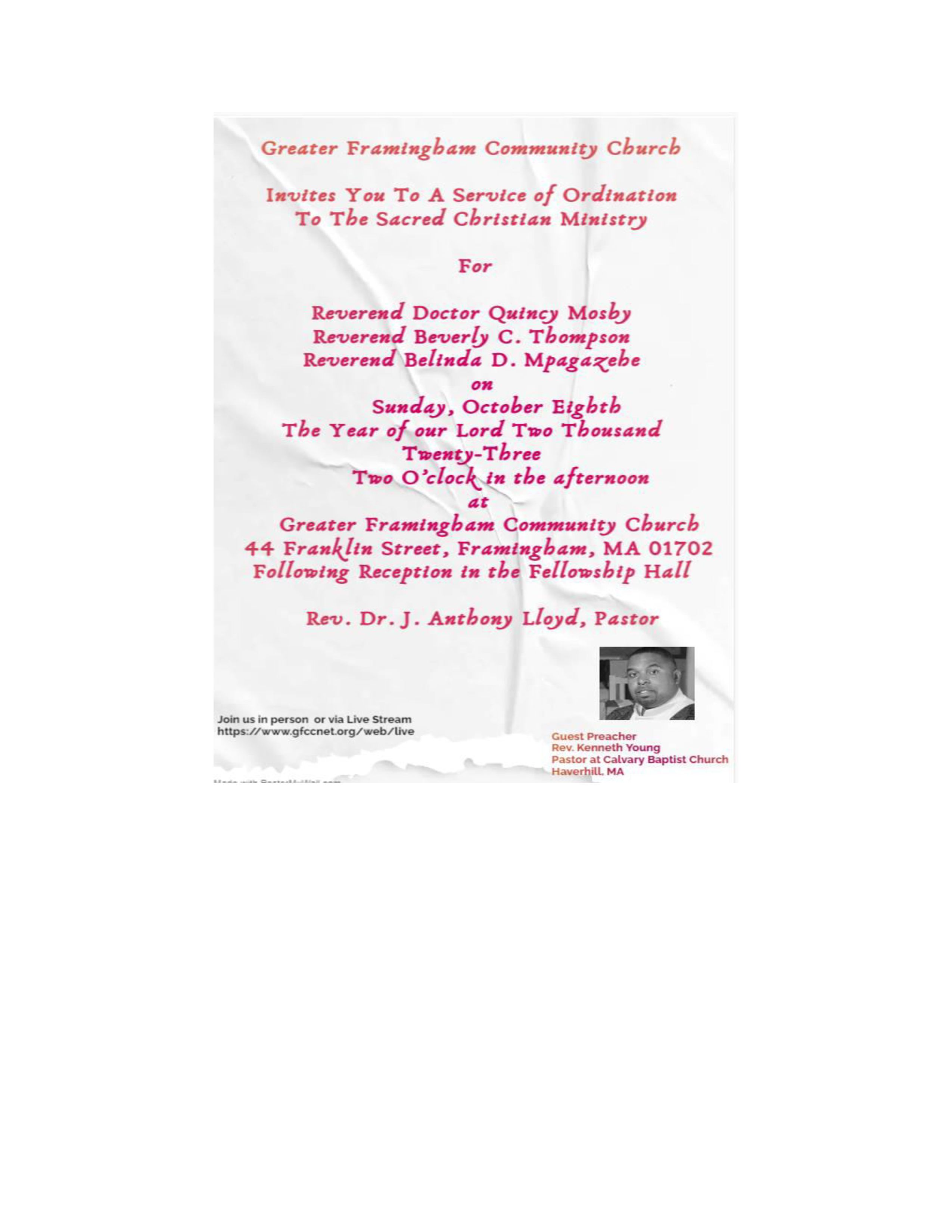 Ordination 