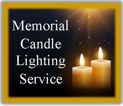Memorial Candle Lighting Service