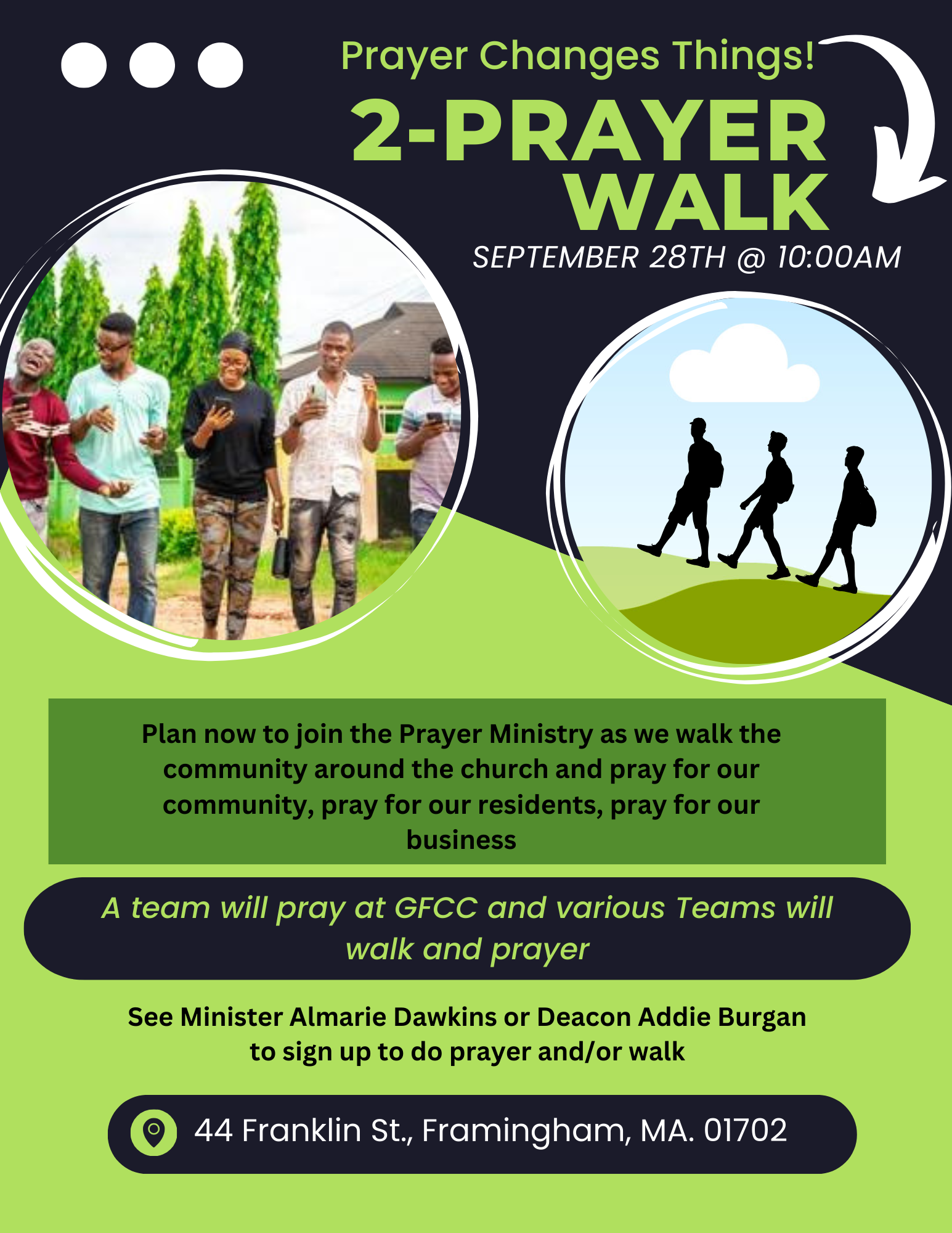 2 Prayer Walk