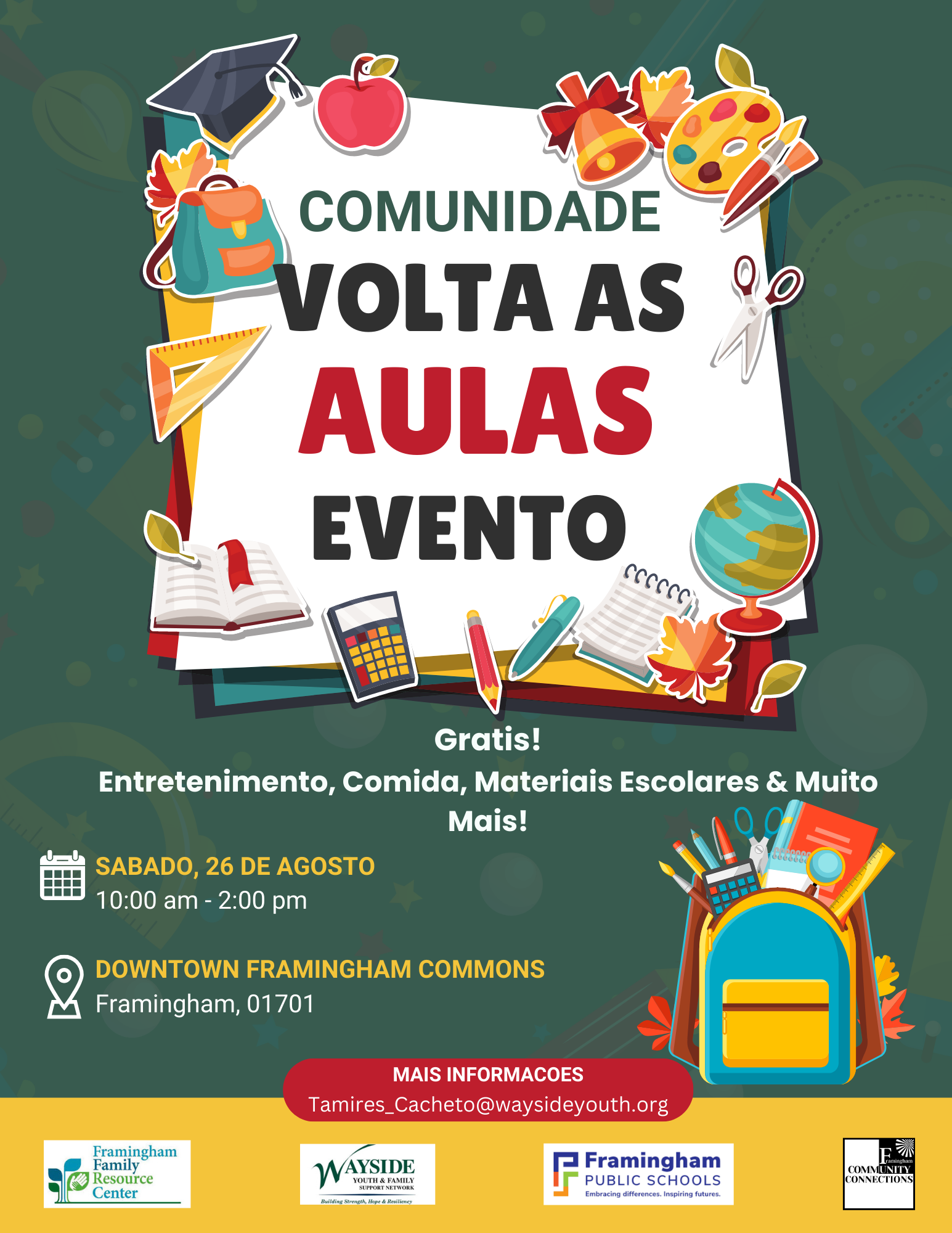 Volta as aulas evento
