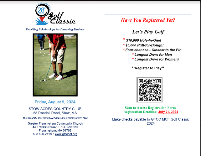 Golf Classic Flyer