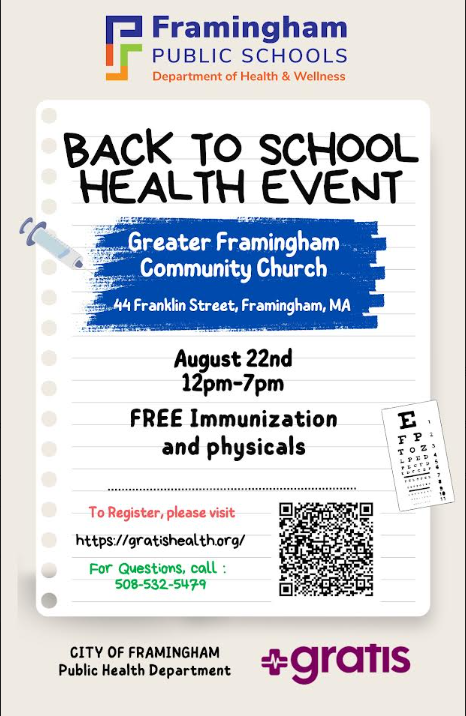 Back to School Health Event