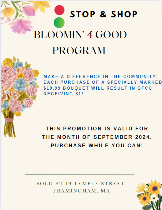 September 2024 Bloomin' 4 Good Event