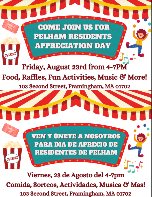 Pelham Appreciation Day Flyer