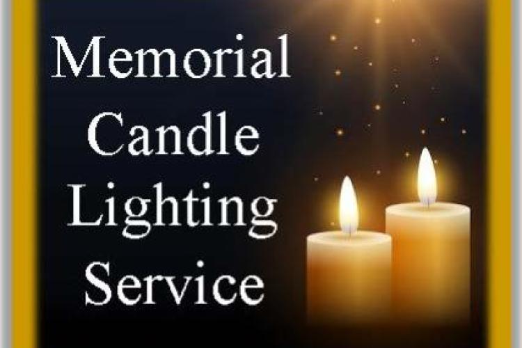 Memorial Candle Lighting Service